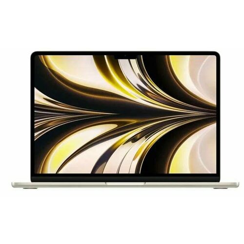 136 Ноутбук Apple MacBook Air 13 2022 2560x1664 Apple M2 RAM 8 ГБ LPDDR5 SSD 256 ГБ Apple graphics 8-core macOS Starlight 87000₽