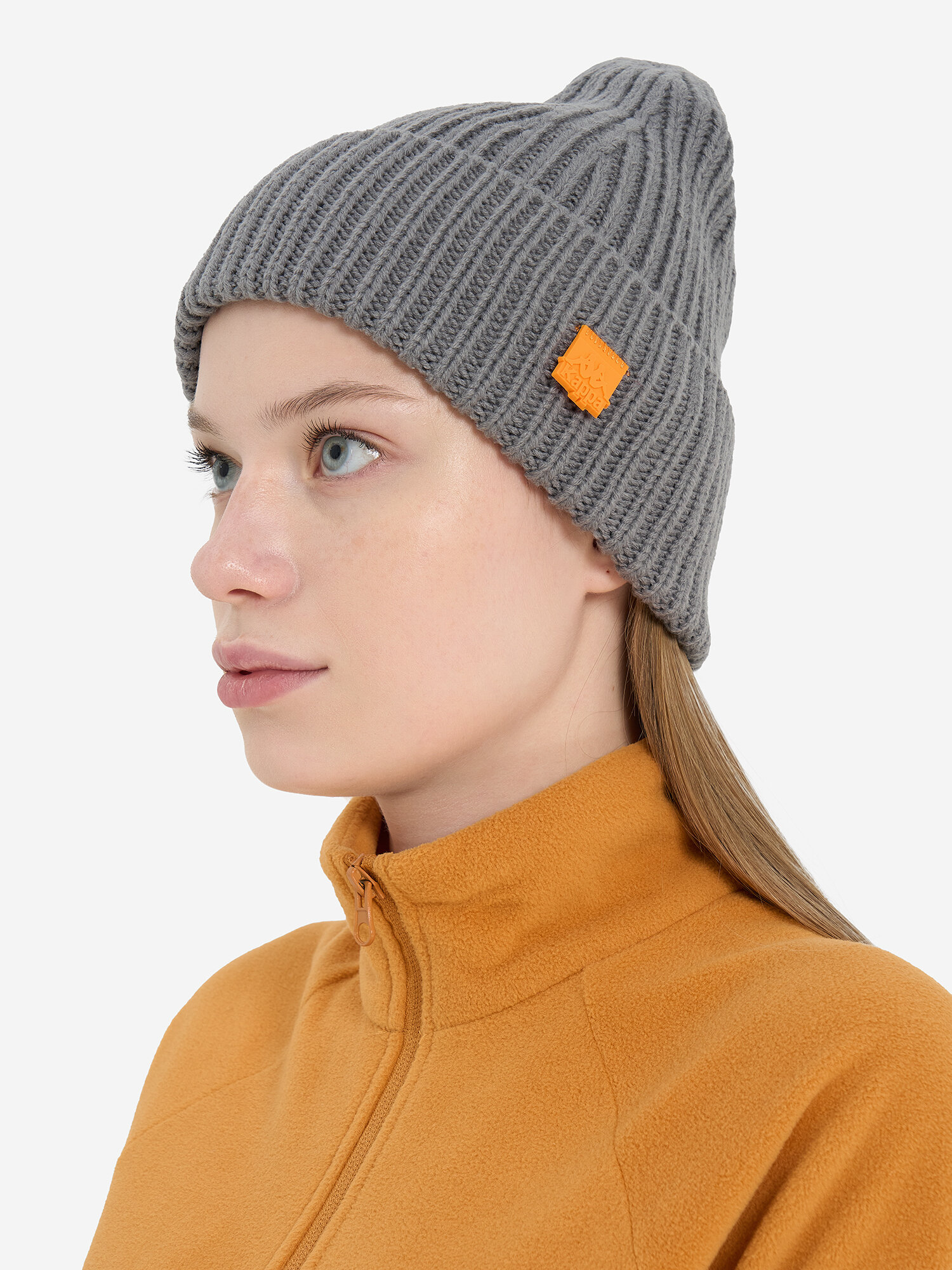 Шапка Kappa Unisex hat для мужчин и женщин, размер one size, серый — фото 1