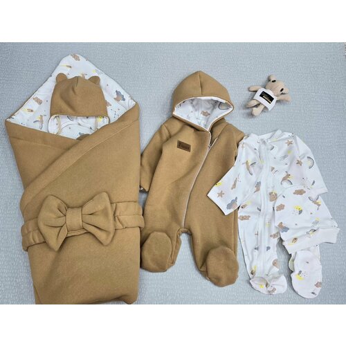 Конверт для навороженного 6 предметов на выписку зима осень весна в роддом 5500₽