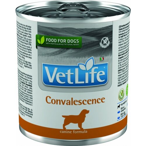 Vet Life Dog Convalescence с курицей диетический влажный корм для собак в восстановительный и послеоперационный период