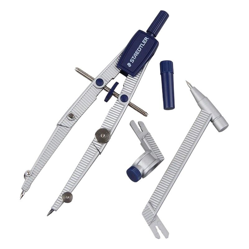 Компас STAEDTLER CRRC 550 02, многофункциональный, с зажимом для линейки и пера