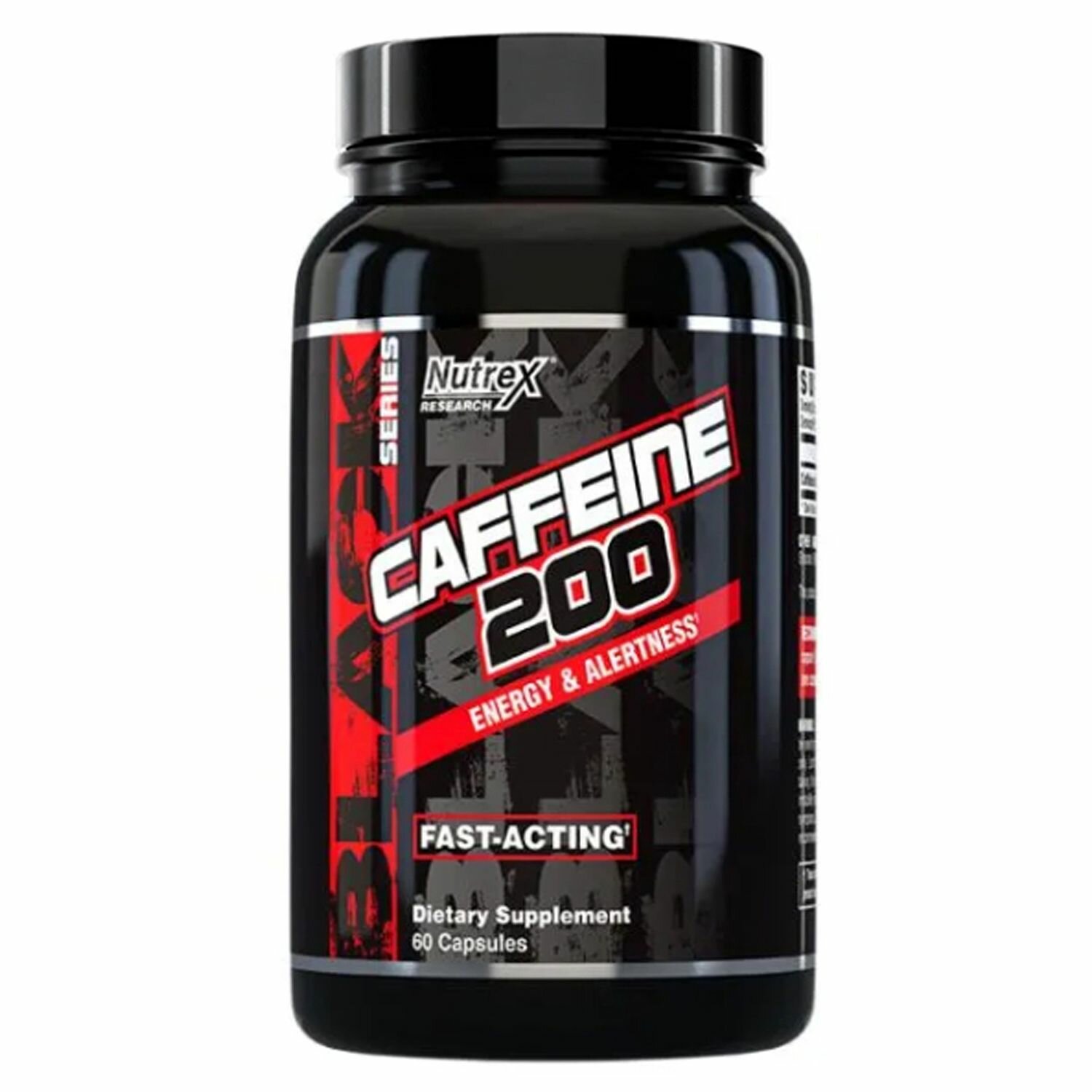 Спортивный энергетик Nutrex Caffein 200 ( капсулы массой 500 мг) 60 капс.