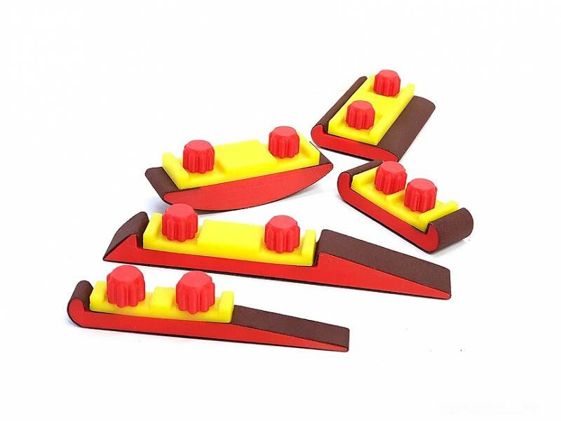 Фигурные шкурники мини, 5 шт — фото 1