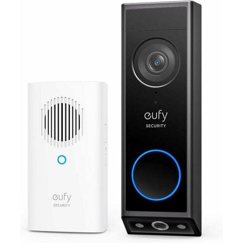 Умный видеозвонок Eufy Video Doorbell E340 with chime Dual Cameras 2K Battery or Wired WiFi (E8214311)