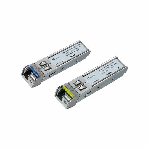 Комплект SFP WDM 125 Гбитс 20 км 1310 1550 нм LC SMF DDM 1431₽