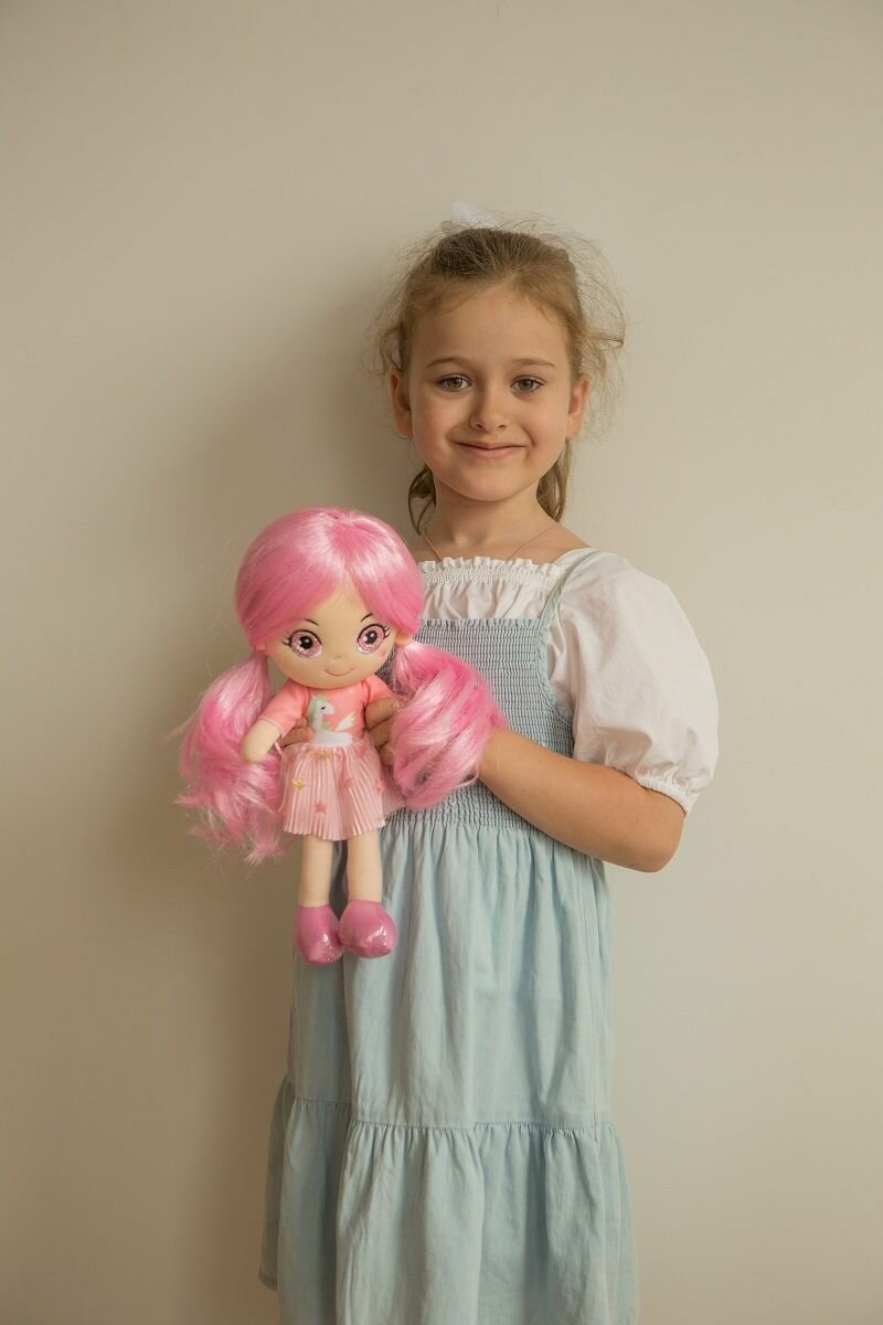 Игрушка для девочек мягкая кукла MAXITOYS — фото 1