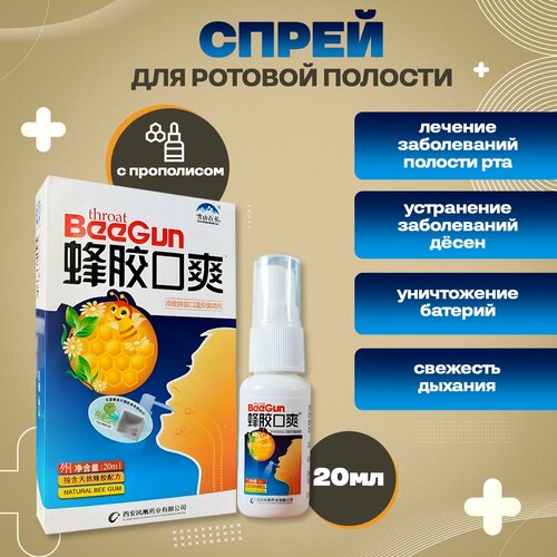 Спрей для ротовой полости с прополисом