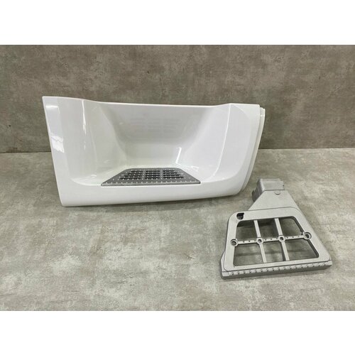 Подножка нижняя правая с накладкой и кронштейном DAF 105XF