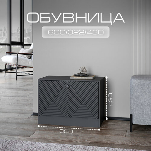 Обувница в прихожую 600х322х430