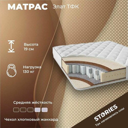 фото Матрас stories элат тфк 100х190 серии эконом, высота 19 см
