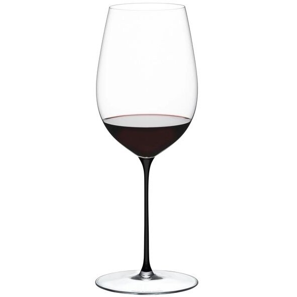 Бокал для красного вина RIEDEL Superleggero Bordeaux Grand Cru Black Stem Single Pack 6425/00B