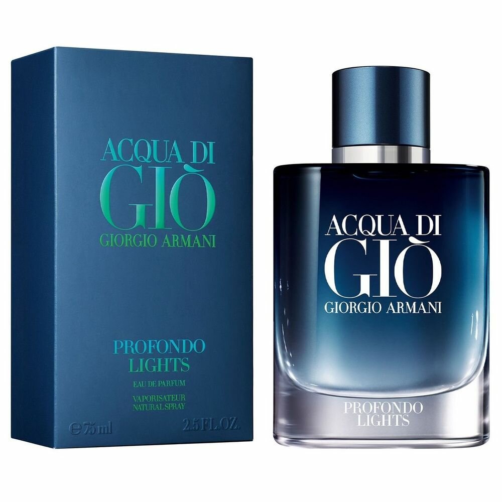 Giorgio Armani Acqua di Gi Profondo Lights Парфюмерная вода для мужчин 75 мл