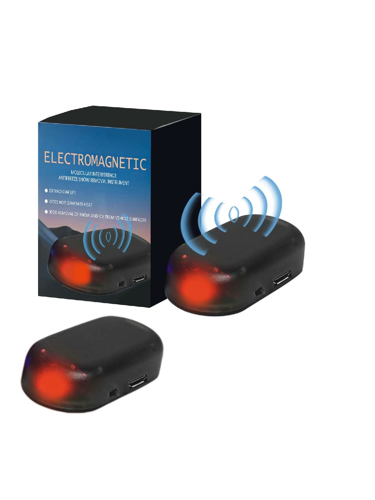 Быстродействующий Эффективный портативный антиобледенитель для удаления снега и льда со стекол автомобиля