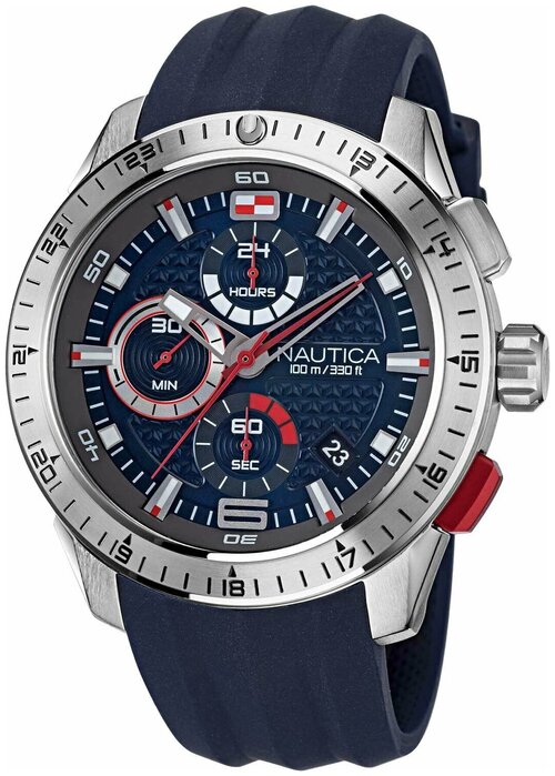 Наручные часы NAUTICA NAPNSF108, синий, серебряный