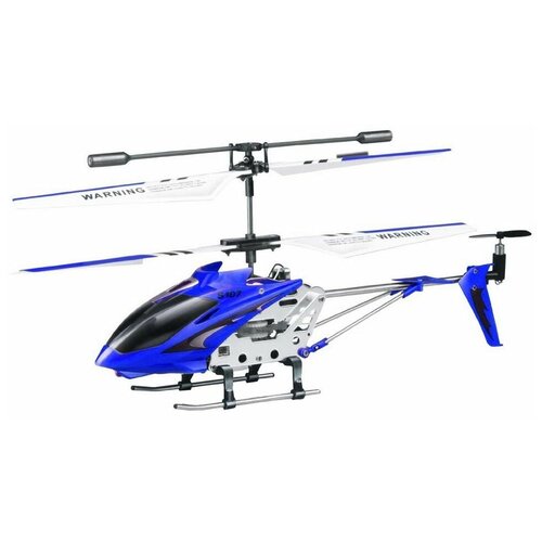 Вертолет Syma S-107G Blue вертолет радиоуправляемый syma s107g gyro ir rtf