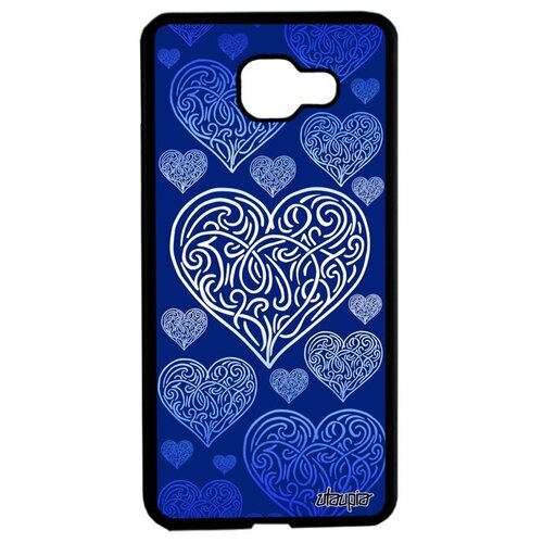 фото Ударопрочный чехол на телефон // samsung galaxy a5 2016 // "сердце" верность дизайн, utaupia, синий