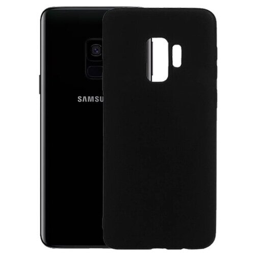 Матовый чехол MatteCover для Samsung Galaxy S9 G960 силиконовый черный