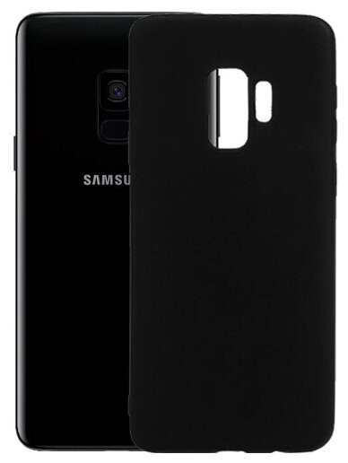 Матовый чехол MatteCover для Samsung Galaxy S9 G960 силиконовый черный