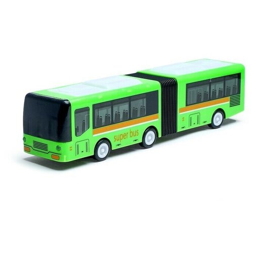 Автобус Гармошка, световые и звуковые эффекты, работает от батареек, цвета