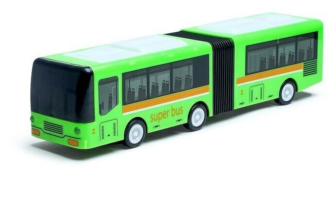 Автобус "Гармошка", световые и звуковые эффекты, работает от батареек