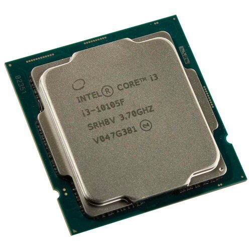 процессор intel core i9 10900kf lga1200 10 x 3700 мгц oem Процессор Intel Core i3-10105F LGA1200, 4 x 3700 МГц, OEM