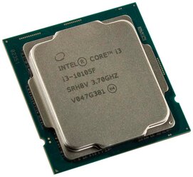 Процессор Intel Core i3-10105F LGA1200, 4 x 3700 МГц, BOX