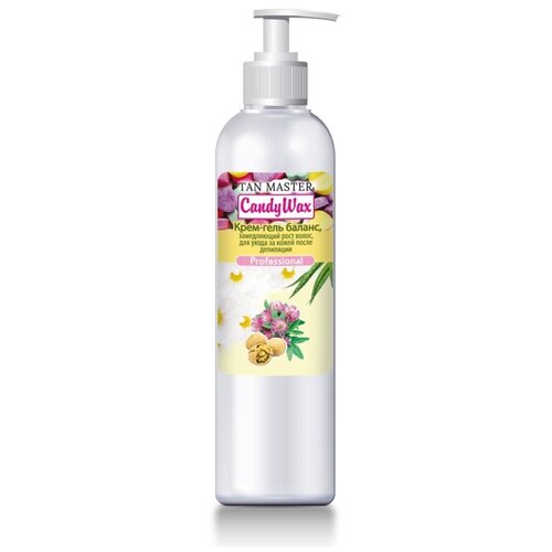 Candy Wax Крем-гель баланс замедляющий рост волос после депиляции 250 мл 490₽