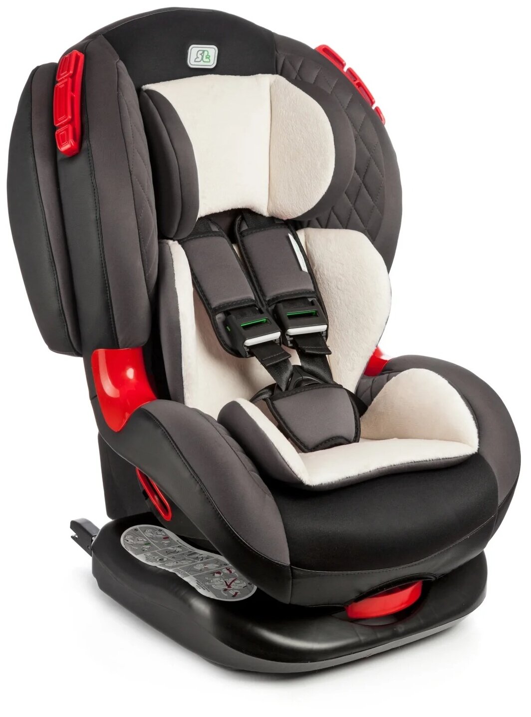 Автокресло Smart Travel ''Premier ISOFIX'' Smoky 1-7 лет 9-25 кг группа 1/2 KRES2064