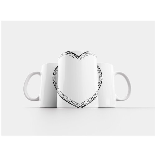 фото Кружка "сердце, декоративный, валентинка" 320 мл lotsprints