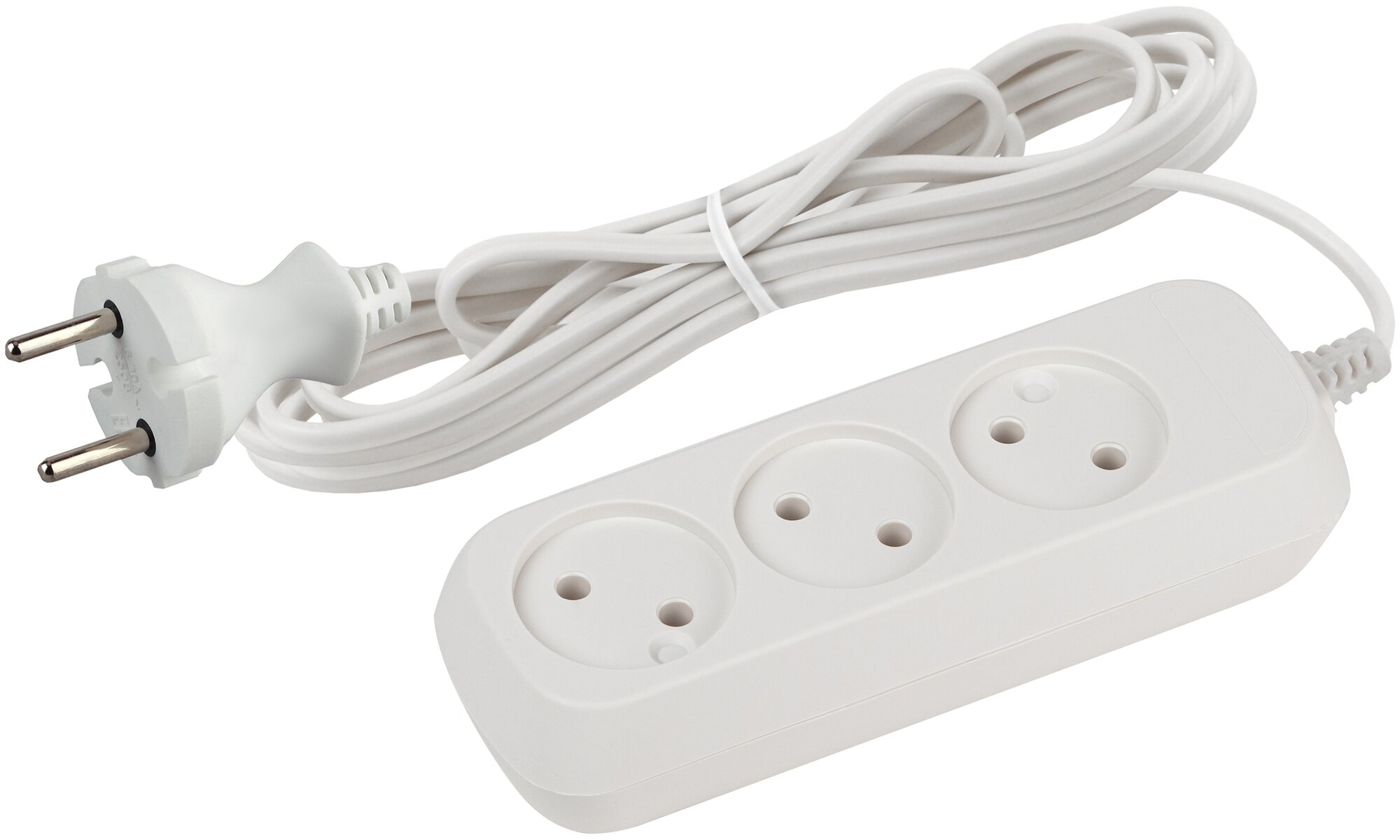 фото Удлинитель Intro U330, 3 розетки, б/з, 6А / 1300 Вт