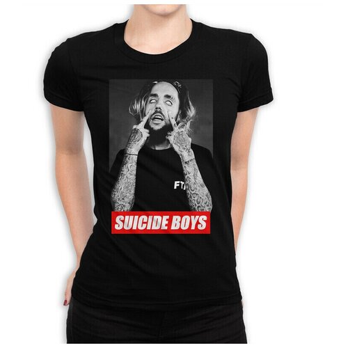 Футболка DreamShirts Suicide Boys - Suicideboys Женская черная 3XL