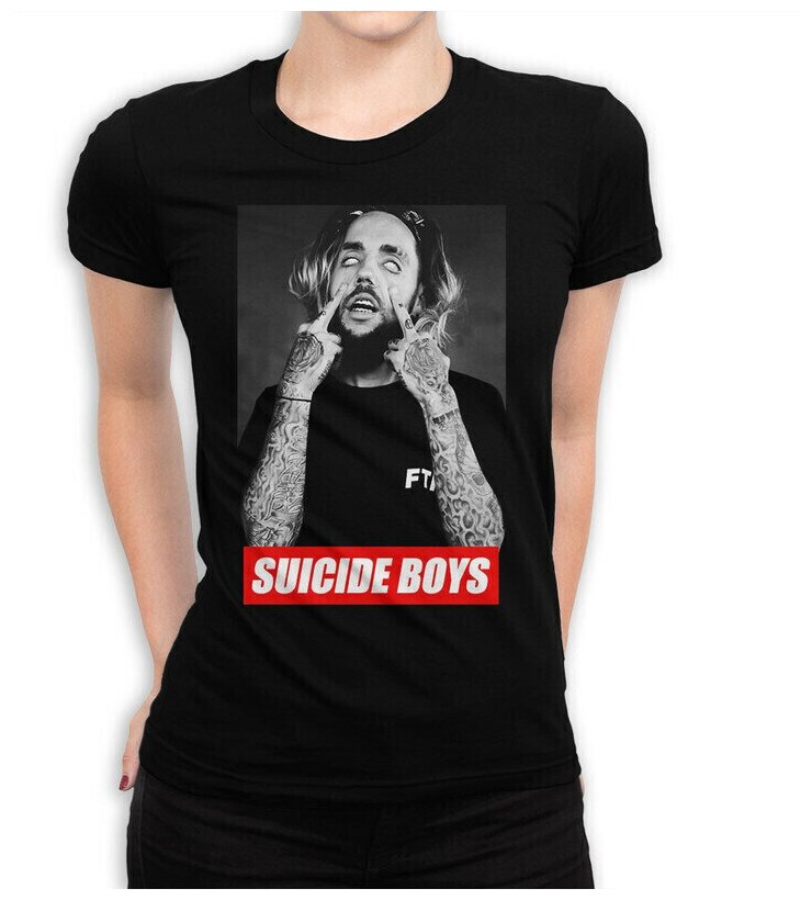 Футболка DreamShirts Suicide Boys - Suicideboys Женская черная 