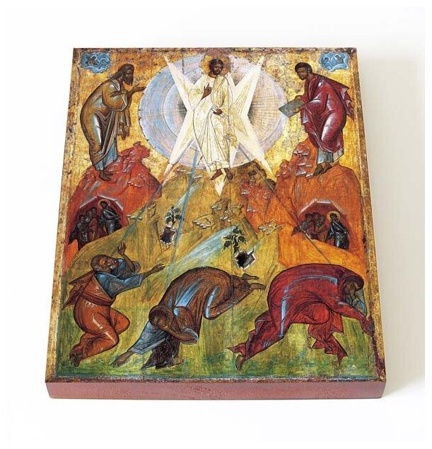 Преображение Господне, Феофан Грек, 1403 г, икона на доске 13*16,5 см