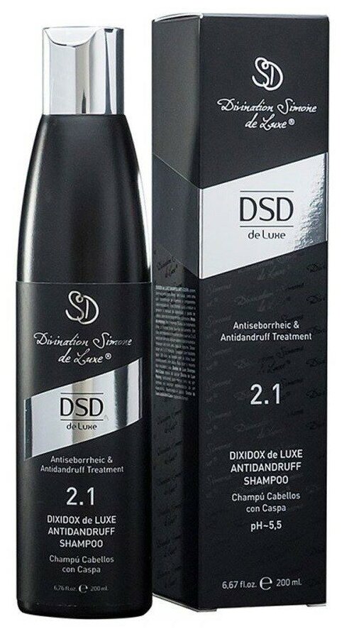 DSD de Luxe Dixidox de Luxe antidandruff shampoo Шампунь от перхоти Диксидокс Де Люкс № 2.1, 200 ml