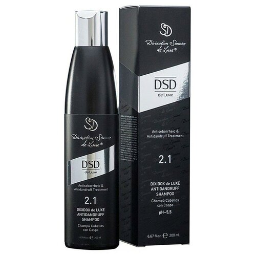 DSD De Luxe Anti-Dandruff Shampoo № 2.1 - Шампунь от перхоти Диксидокс Де Люкс 200 мл