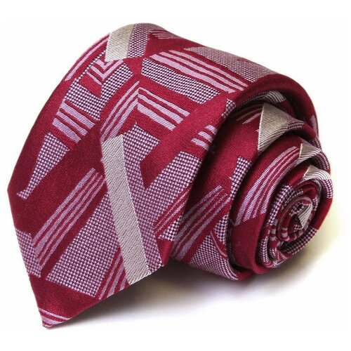 Стильный галстук в вишневых тонах Christian Lacroix 56179