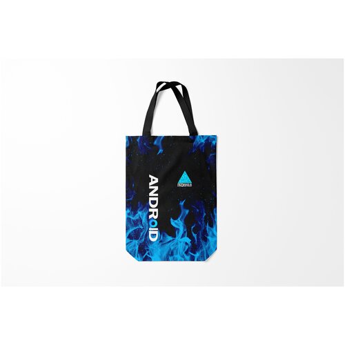 фото Сумка-шоппер / 31х42 см / геймерам / detroit become human burnettie