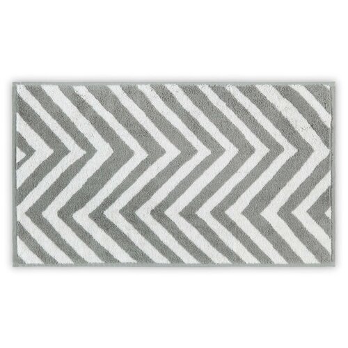Полотенце Chevron Yarn Dyed Casual Avenue ivory-carbon 76x142