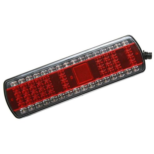 фото Фонарь задний левый светодиодный на камаз, нового образца с габаритом и проводом сцаз (россия) нет бренда