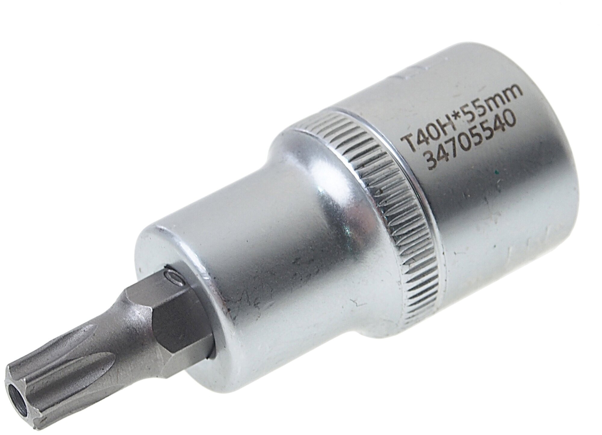 Головка-бита TORX T40 с отверстием 1/2" (L-55мм) ROCKFORCE
