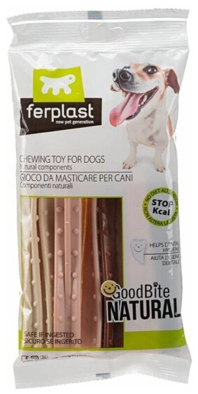 Ferplast игрушка-кость GoodBite FAMILYPACK HELIX S упаковка (12 шт) - фото №2