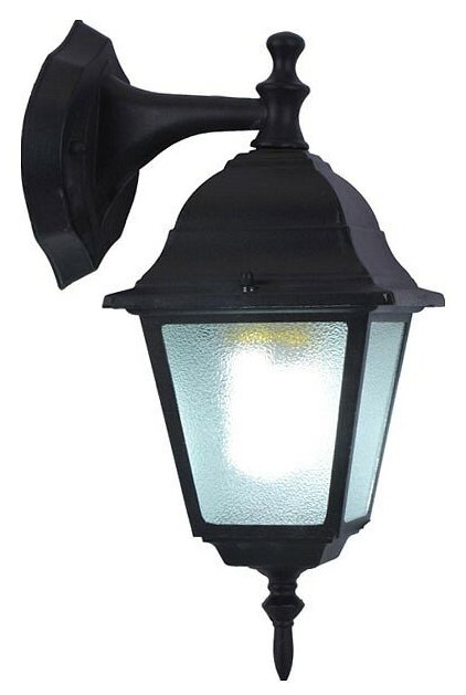 Светильник на штанге Arte Lamp Bremen A1012AL-1BK Цвет арматуры черный Цвет плафонов прозрачный