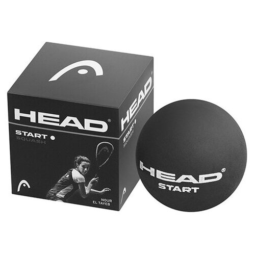 Мячи для сквоша HEAD 1-White Start x1, , мячи для сквоша head 1 white start x1 287346