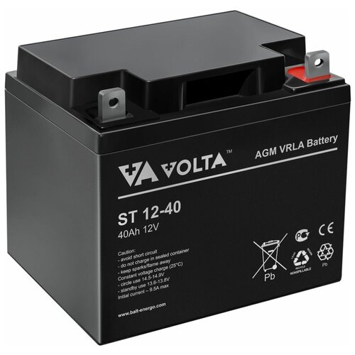 фото Volta аккумуляторная батарея volta st 12-40