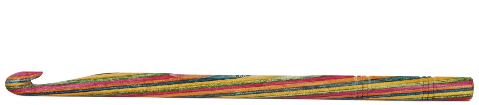 20706 Крючок вязальный односторонний Symfonie Wood KnitPro, 15 см, 4.50 мм