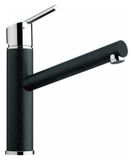 Смеситель для кухни Webert TRENTO granit Black TN920102