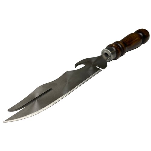 Нож шампурный с деревянной ручкой