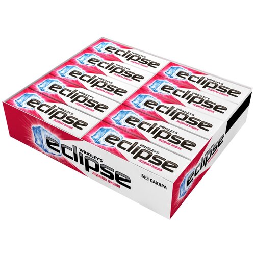 Жевательная резинка Eclipse Эклипс ледяная вишня, 1 упаковка по 30 шт