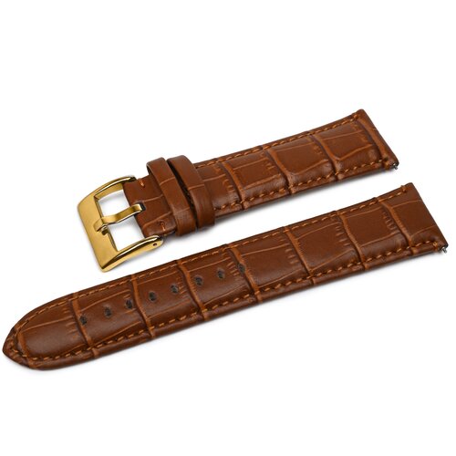 фото Ремешок для наручных часов 20 мм коричневый axiver