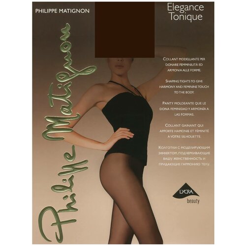 Филипп Матиньон. Колготки Elegance Tonique 30 cappuccino 5(XL)